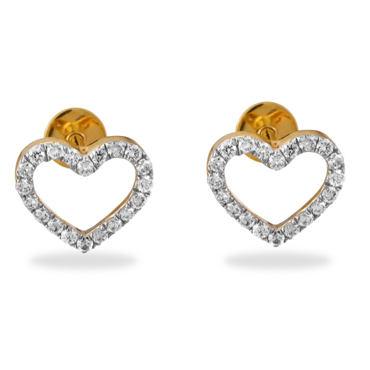LOVE LIGHT DIAMOND EARRINGS - Ayka Diamonds - LAB GROWN DIAMOND JEWELLERY