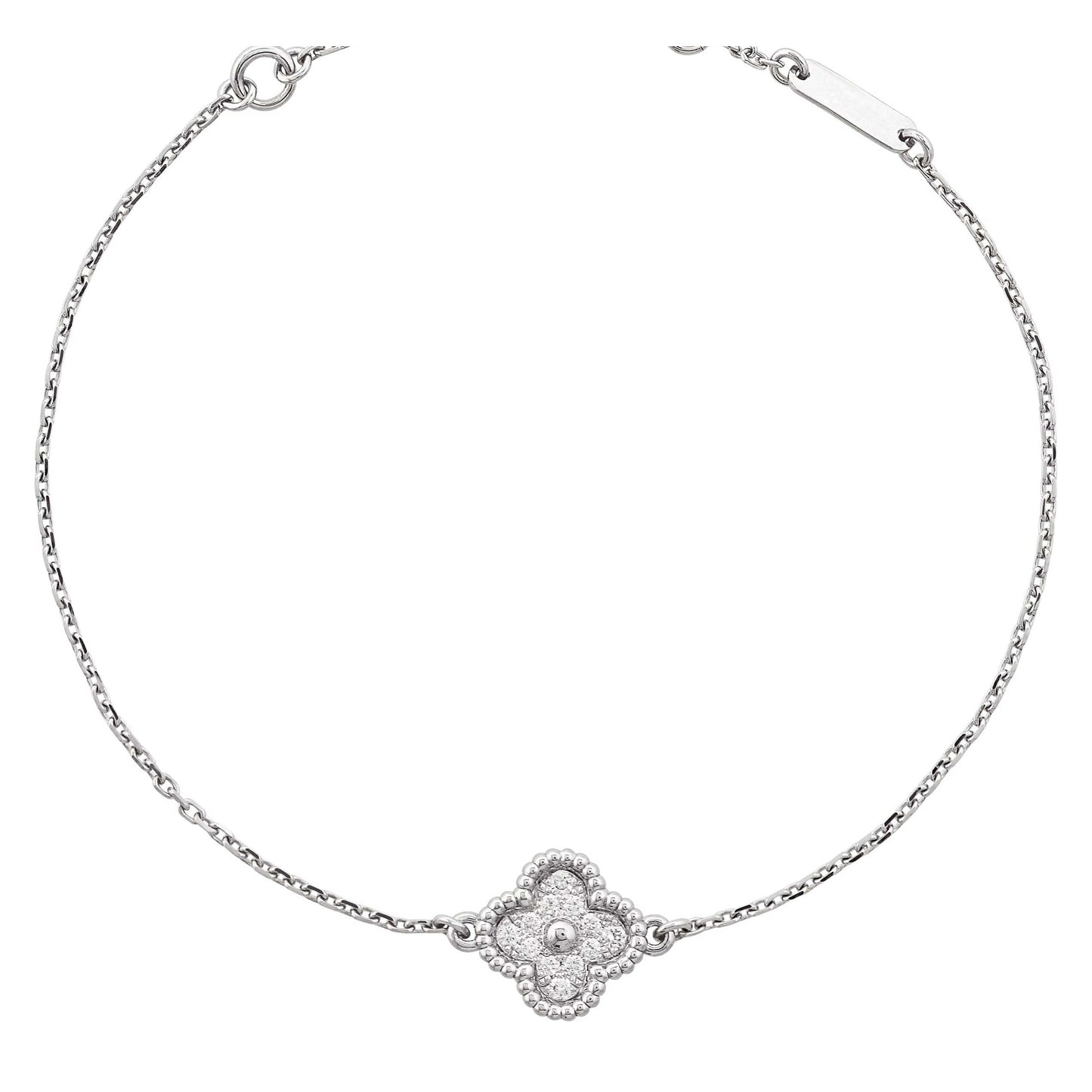 CLOVER DIAMOND CHAIN BRACELET - Ayka Diamonds - LAB GROWN DIAMOND JEWELLERY