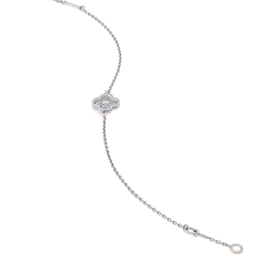 CLOVER DIAMOND CHAIN BRACELET - Ayka Diamonds - LAB GROWN DIAMOND JEWELLERY